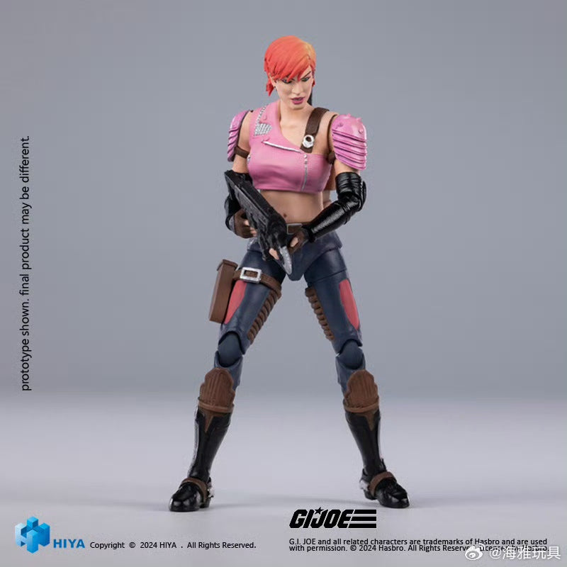 Pre Order - Hiya 1/18 Scale 4-Inch G.I. Joe Zarana Action Figure - Highly Detailed Collectible Toy for Display & Play | Perfect for G.I. Joe Fans & Collectors