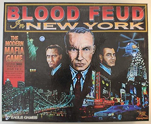 Blood Feud in New York Board Game by Eagle-Gryphon Games - Strategic Mafia-Themed Tabletop Game for Family Game Nights & Adult Game Parties
