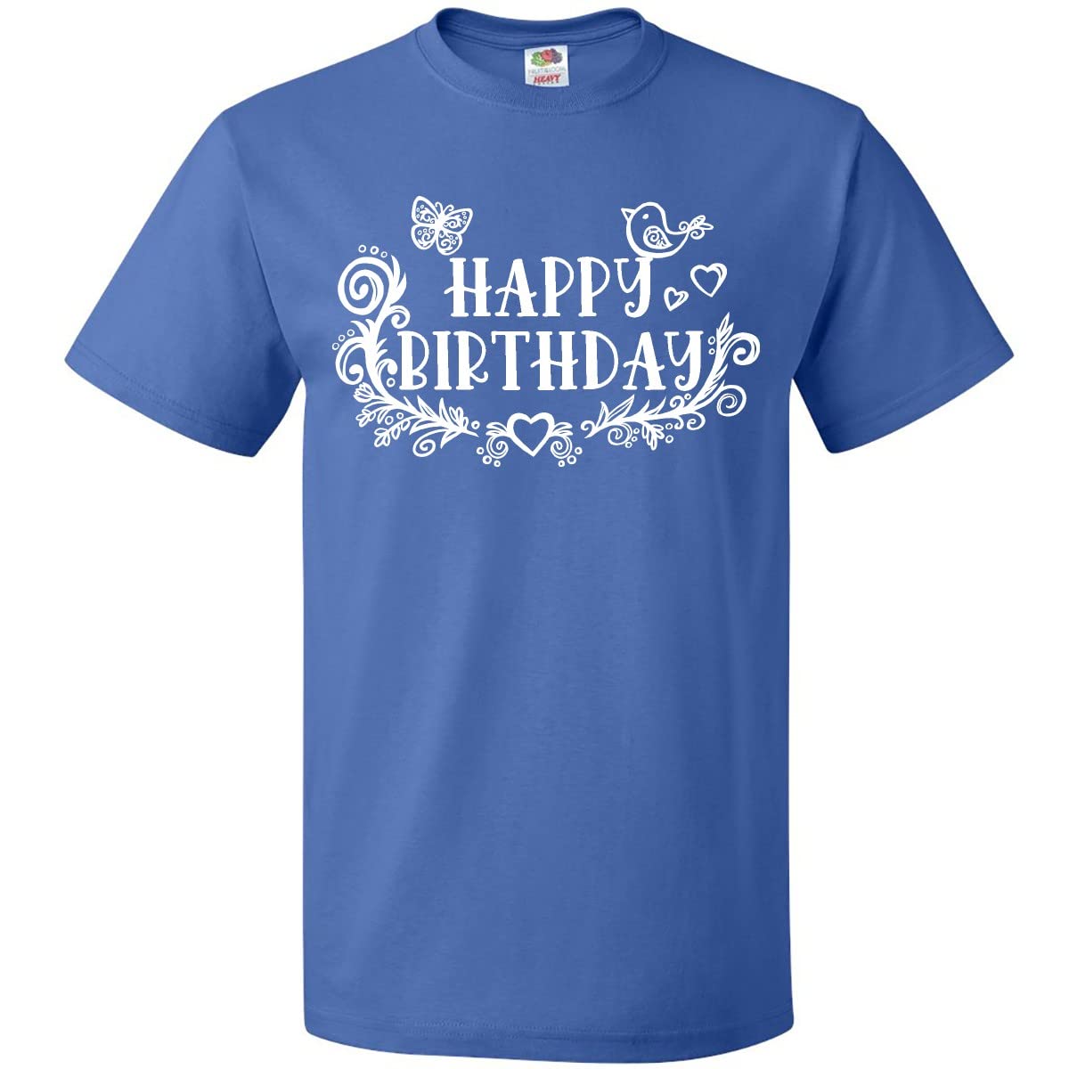 Inktastic Pretty Paisley Happy Birthday T-Shirt for Women - Fun Birthday Party Outfit & Gift Idea for Friends