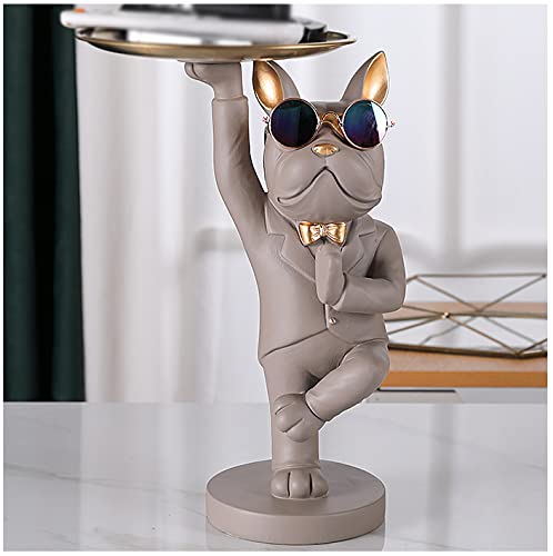 French Bulldog Sculpture Statue - Yoga Brown 3