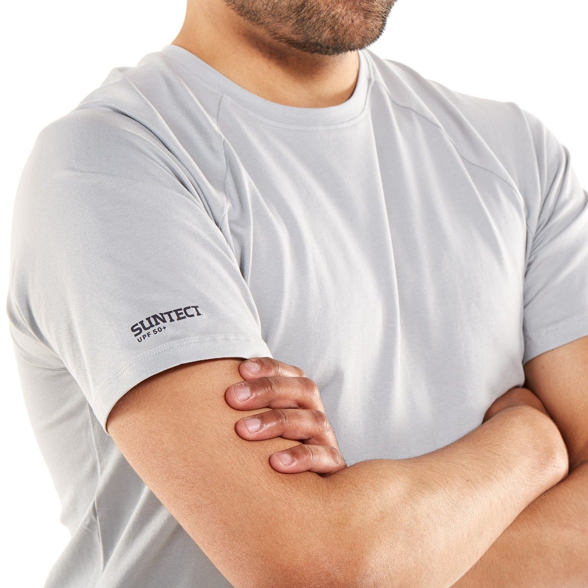 Men's Contractor Short Sleeve T-Shirt - Comfortable Workwear for Construction & DIY Projects | Slate Grey | Perfect for Job Sites, Home Renovations & Outdoor Activities