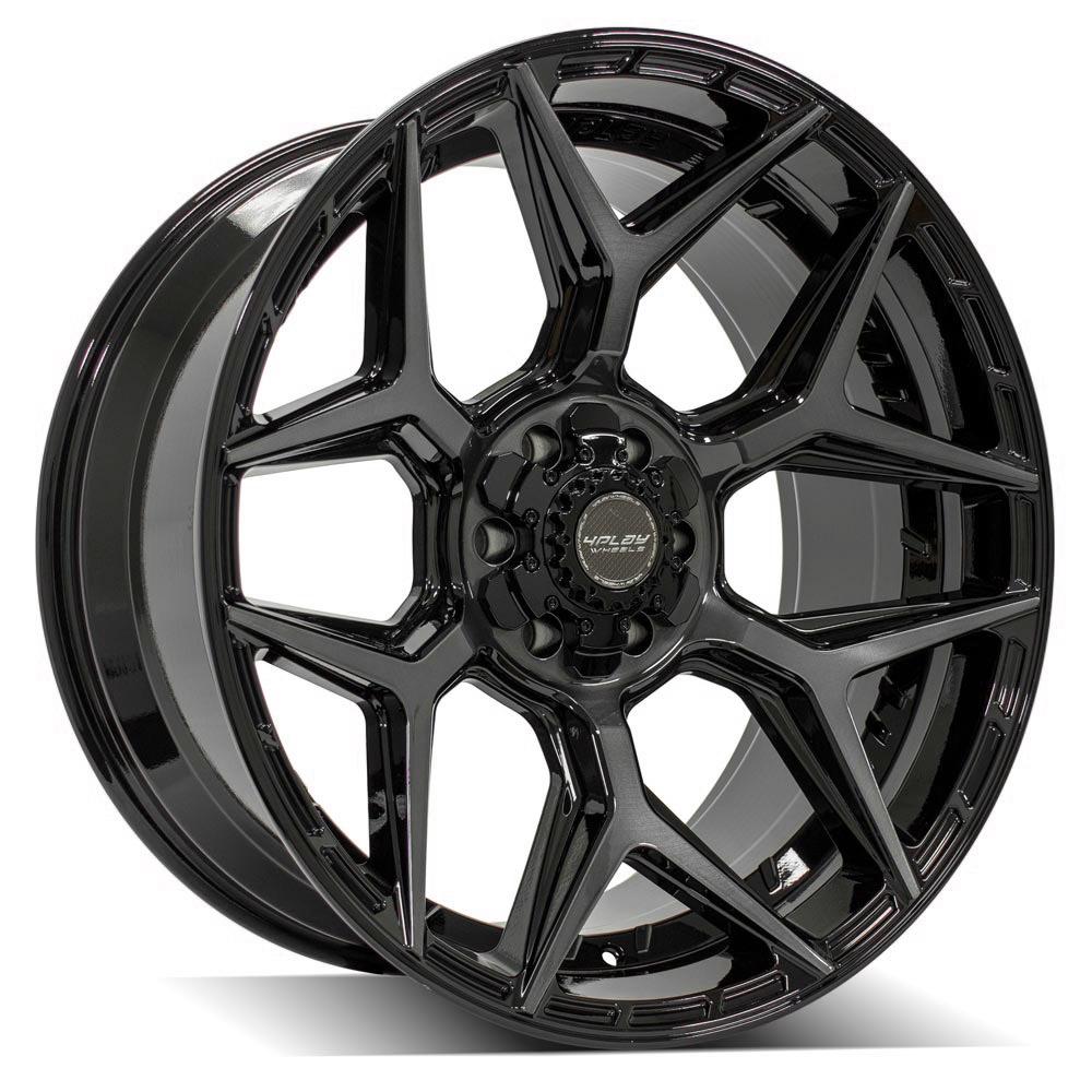 4Play Gen3 4P06 Gloss Black Wheels 22x10.0 18