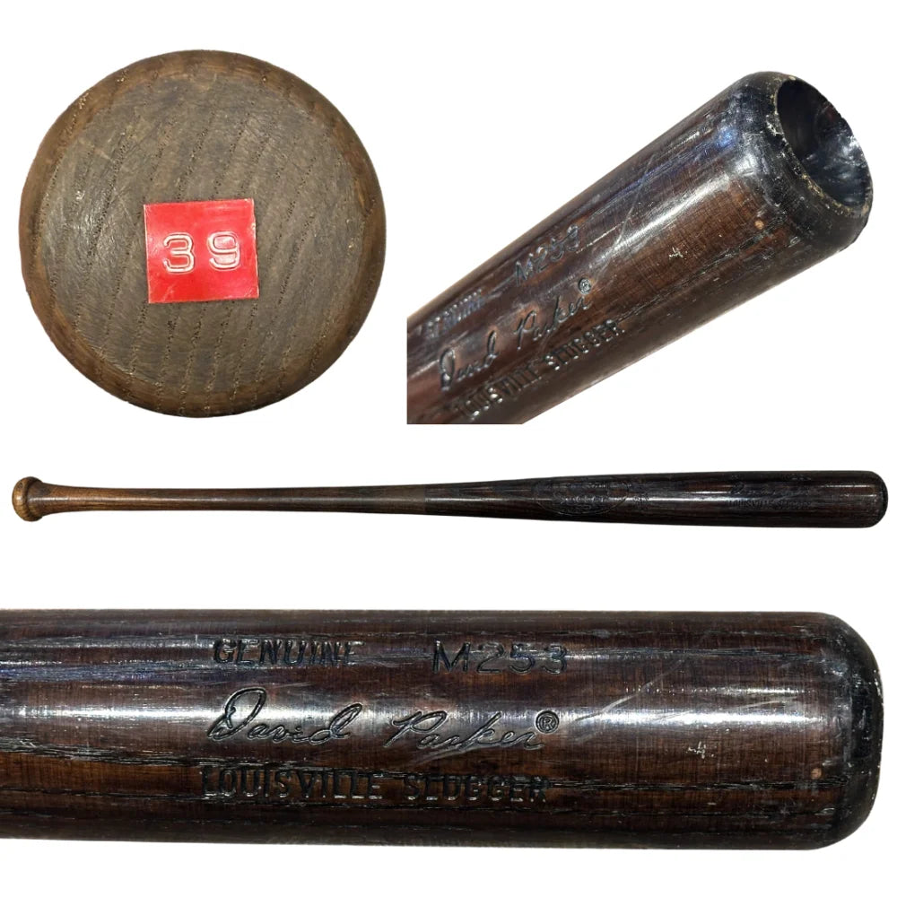 Dave Parker Game Used 1980s Louisville Slugger Baseball Bat - PSA/DNA Authenticated - Cincinnati Reds Memorabilia - Perfect for Sports Collectors and Baseball Fans Display