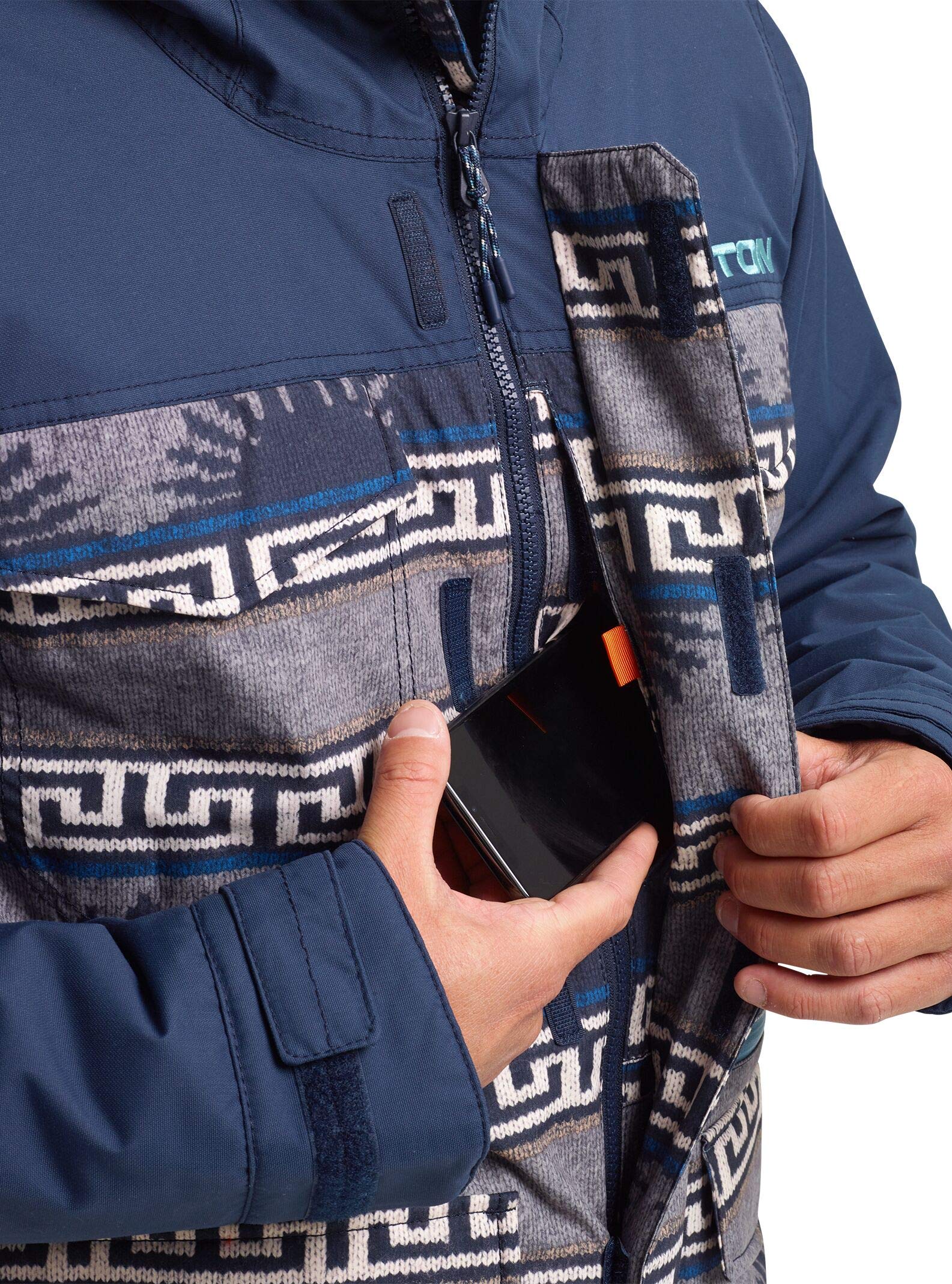 Burton Men's Covert Jacket - Slim Fit Waterproof Ski Jacket for Snowboarding & Winter Outdoor Activities