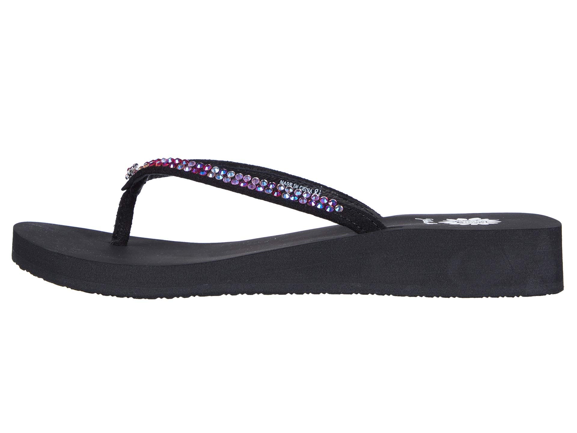 Yellow Box Women's Jello Sandal - Comfortable Summer Casual Flip Flops with Cushioned Footbed | Perfect for Beach, Pool, and Vacation Wear