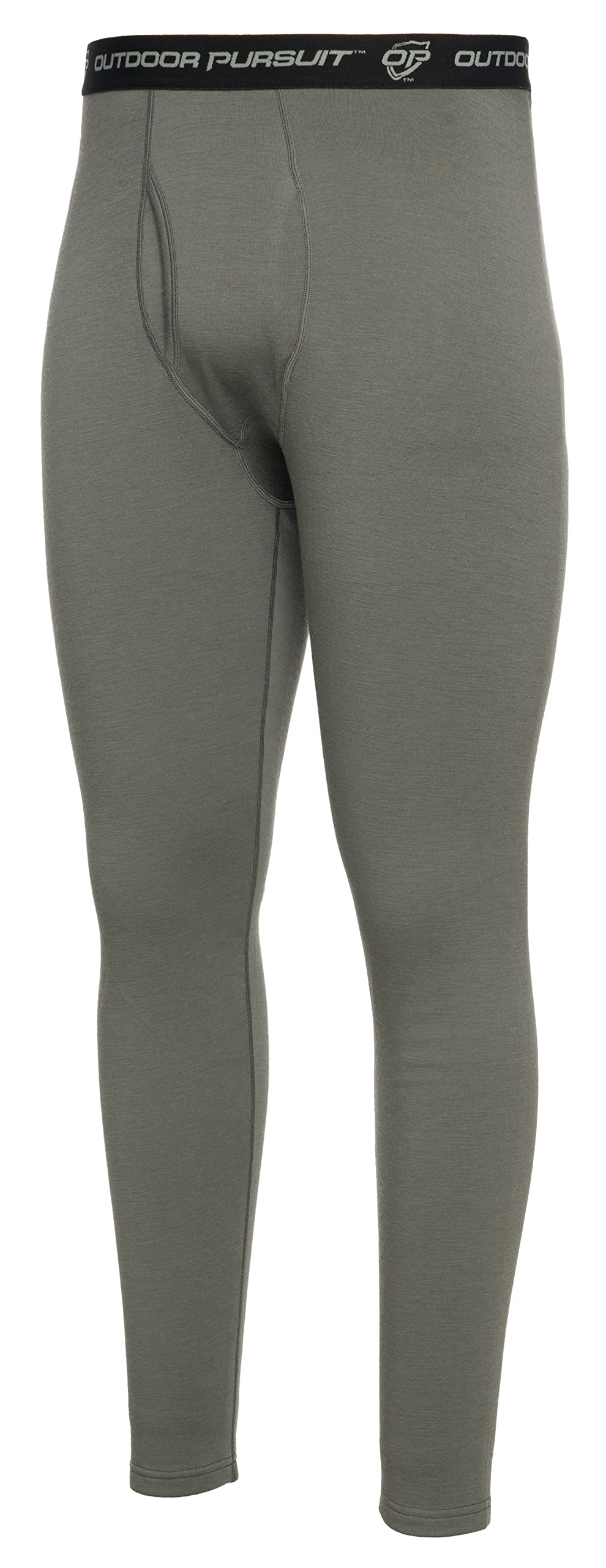 Men's Merino Wool Base Layer Thermal Pants for Hiking, Skiing & Winter Sports - Outdoor Pursuit Warm Underwear for Cold Weather