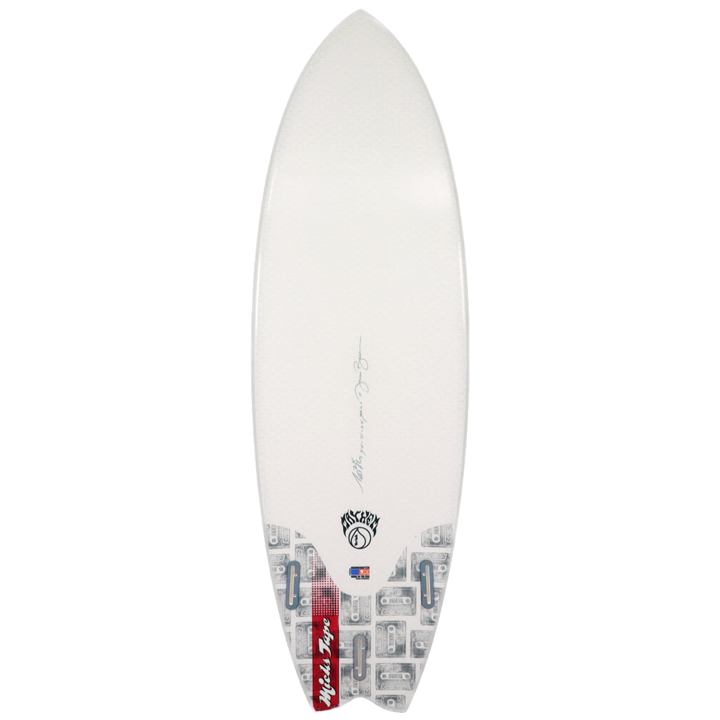 Libtech 5'10 Micks Tape Sym Surfboard - FCSII Compatible - High-Performance Shortboard for All Conditions - Perfect for Beach Breaks, Point Breaks, and Small to Medium Waves