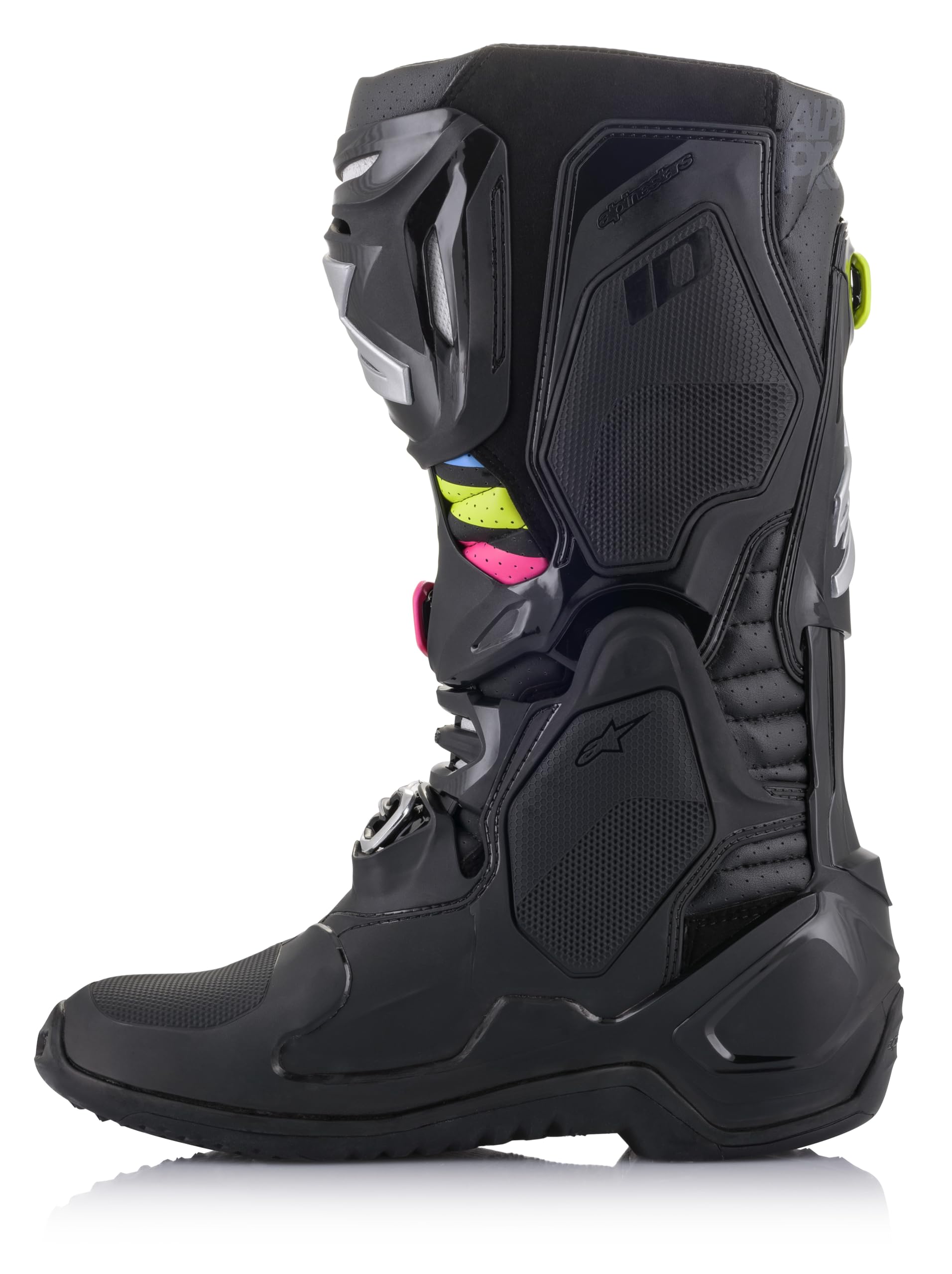 Alpinestars Tech 10 Supervented Motocross Boots for Men - Durable Off-Road MX Riding Boots with Ventilation | Perfect for Dirt Bike Racing & Trail Riding