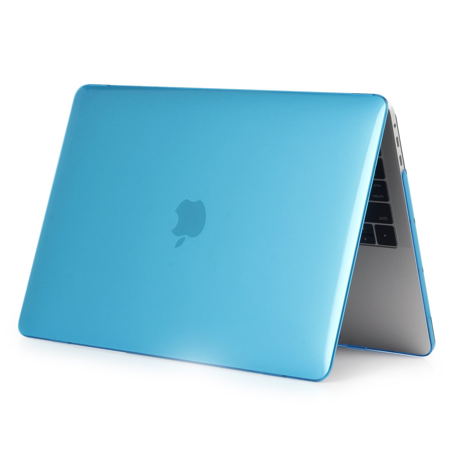 **15.4 Inch MacBook Pro Hard Protective Case - Slim Anti-Scratch Plastic Cover for A1707 Model (Light Blue) | Durable & Lightweight for Work, Travel & School**