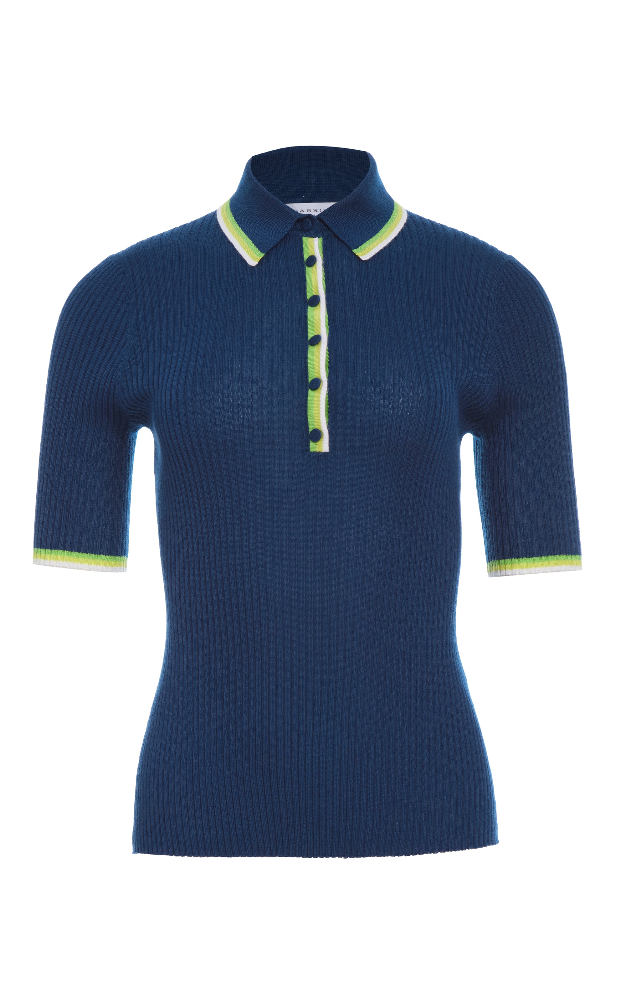 Men's Washed Denim Cashmere Silk Knit Polo Shirt - Premium Comfort for Casual Wear, Office & Date Nights