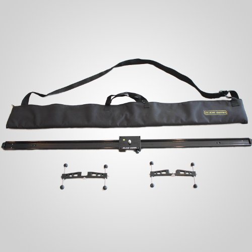 Glide Gear DEV 470 47-Inch Professional Video Camera Track Slider with Adjustable Feet - Perfect for Smooth Cinematic Shots, Vlogging, and Film Production