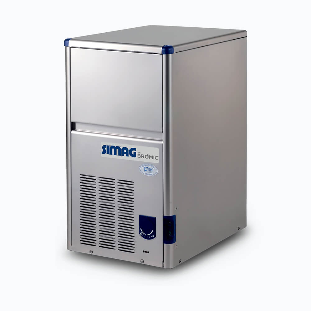 Bromic Self Contained Ice Maker Machine - 40LBS/24H Hollow Cube Ice Production - Perfect for Home Bars, Restaurants, and Outdoor Events