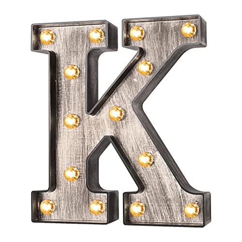Silver Letters-K