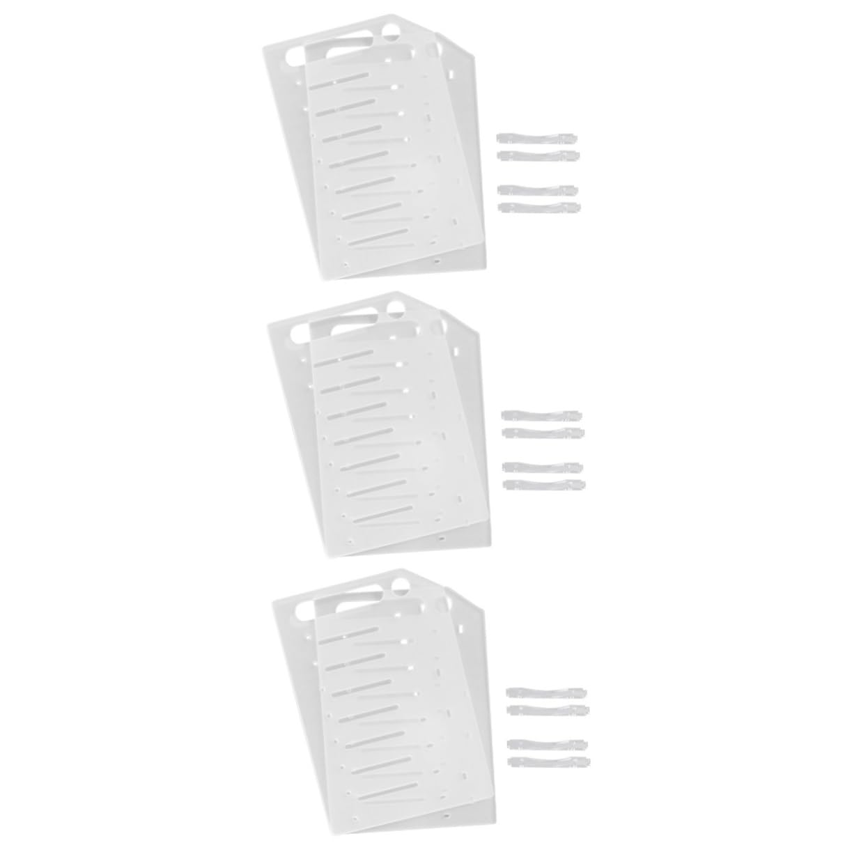 Angoily 3-Pack Acrylic HDD Mounting Bracket - 3.5