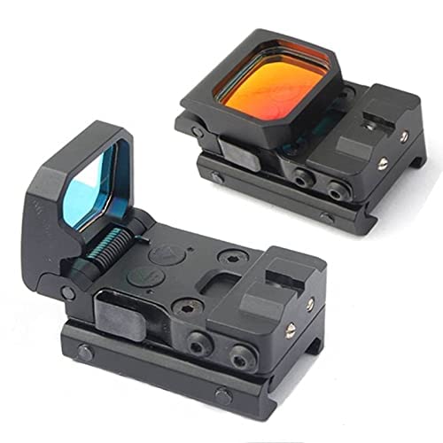 HWZ Adjustable Mini Red Dot Reflex Sight - Compact RMR Scope for 20mm Mounts & Slides | Perfect for Pistols, Rifles & Tactical Shooting
