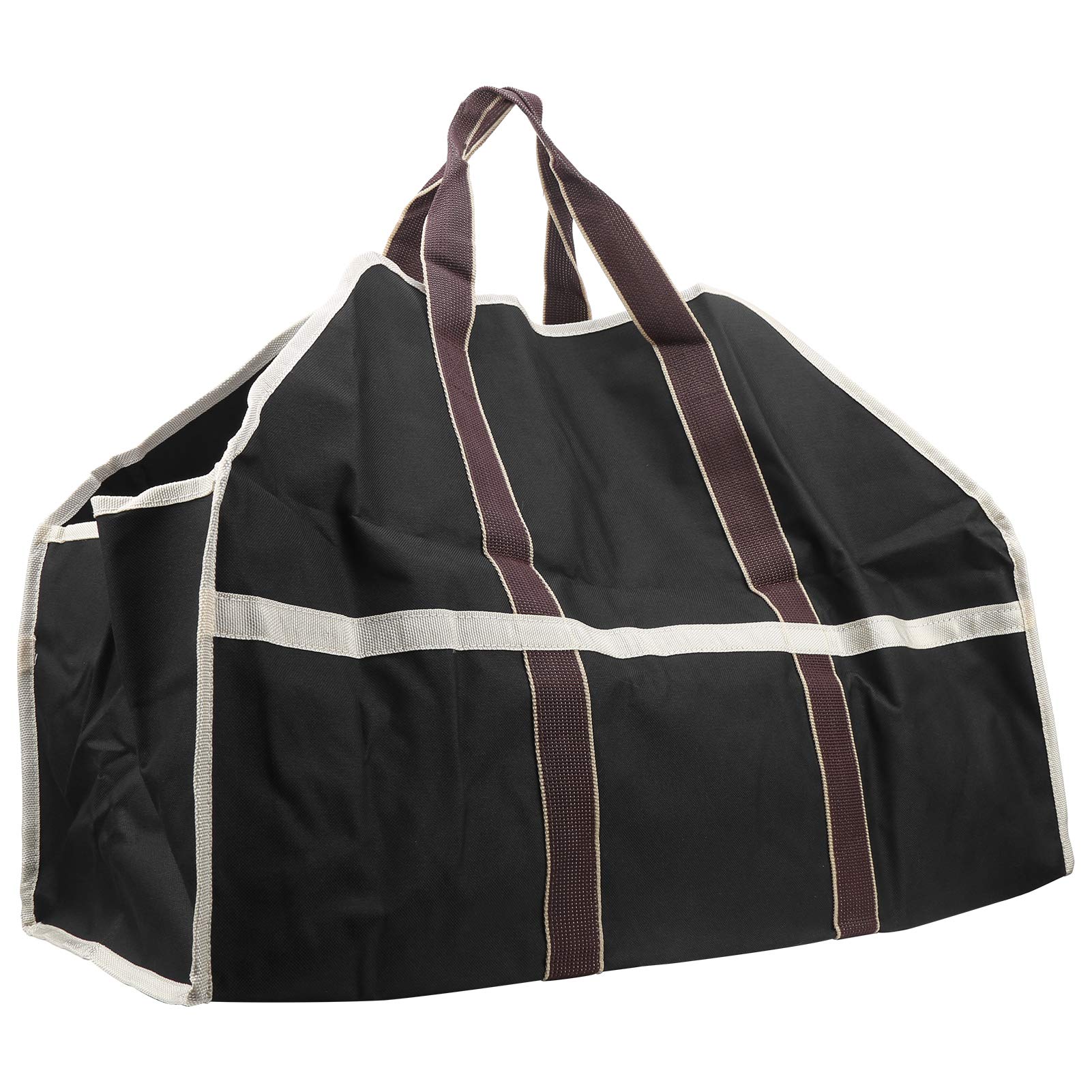 Heavy Duty 600D Oxford Cloth Log Carrier Tote Bag - Durable Wear-Resistant Firewood Holder for Oak, Maple & Camping Logs - Perfect for Groceries, Toys Storage & Outdoor Family Adventures