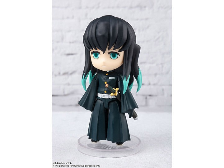 Bandai Figuarts Mini #027 Demon Slayer: Kimetsu no Yaiba Tokito Muichiro Action Figure - Perfect for Anime Collectors & Home Decor Display