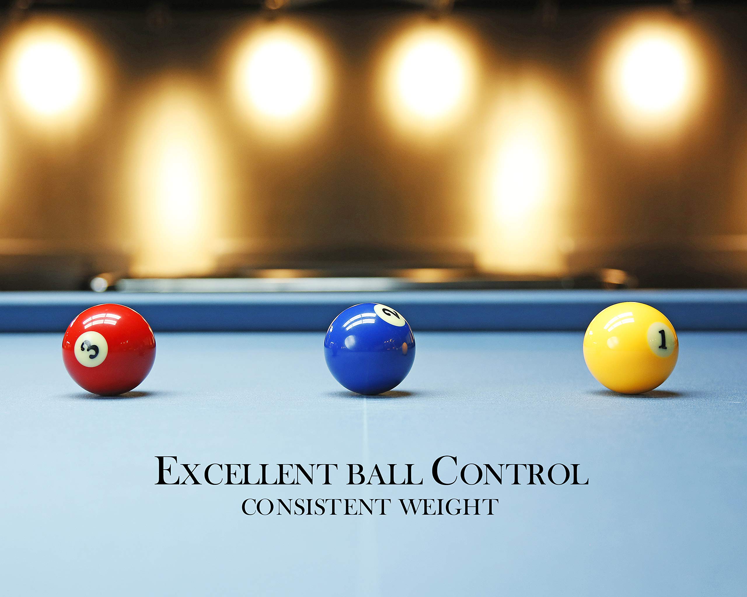 Premium Billiard Balls Set - 16 Pool Balls for Professional & Home Game Tables - Perfect for Bars, Game Rooms & Family Entertainment