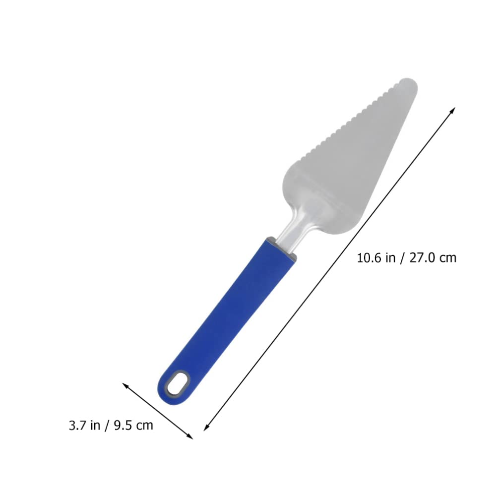 Stainless Steel Pizza Cake Server Spatula - Triangular Pie Cutter & Shovel for Serving Pizza, Cake, and Desserts - Perfect for Parties, BBQs, and Family Gatherings