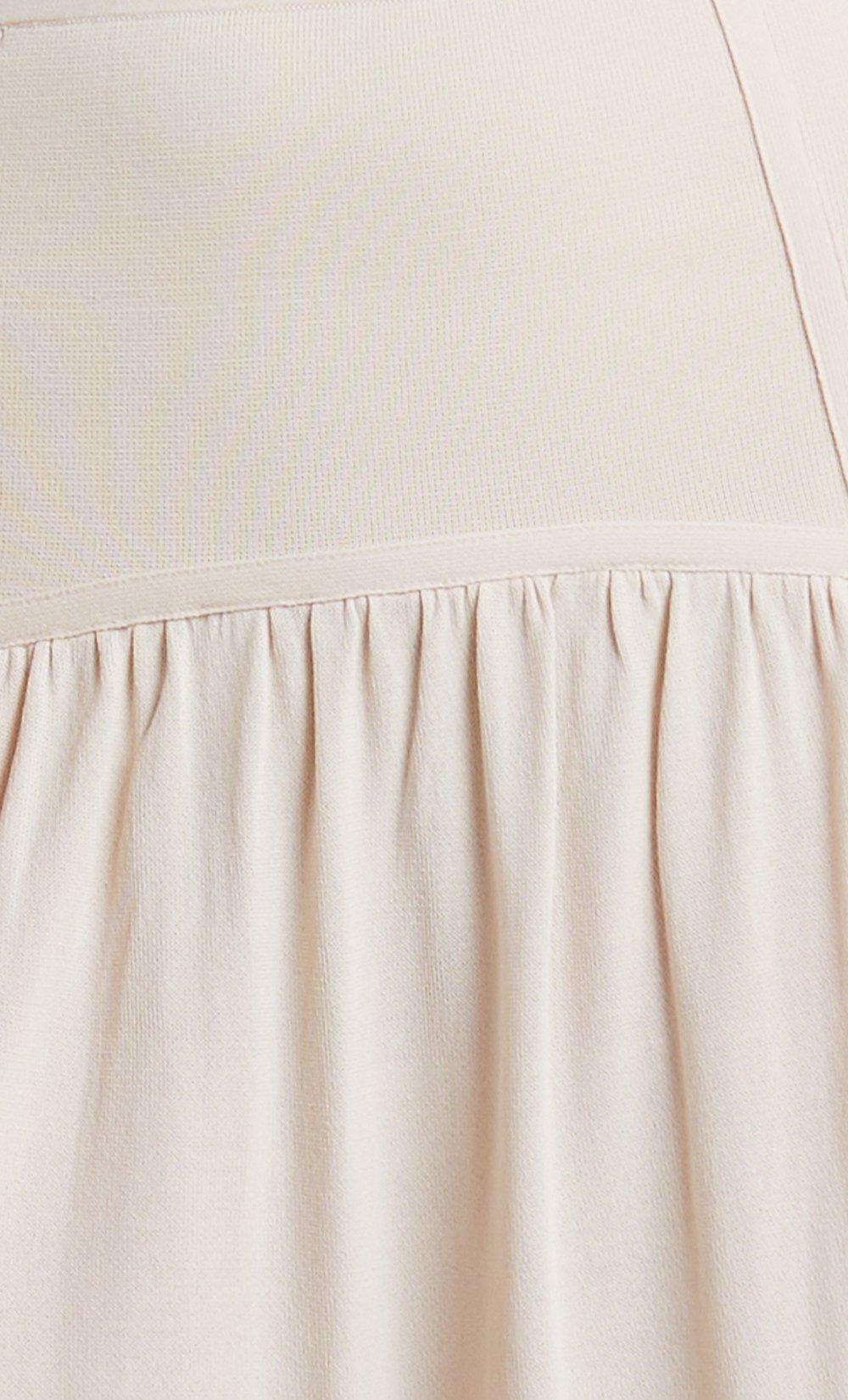 Amalia Knit Maxi Skirt for Women - Soft Stretchy Long Skirt in Cream - Perfect for Casual Outings, Beach Wear & Boho Fashion