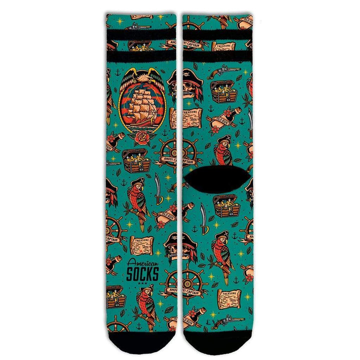Premium American Socks - Signature Black Pearl Mid-High Cotton Crew Socks for Men & Women | Comfortable Everyday Wear, Athletic Performance, Casual & Work Outfits