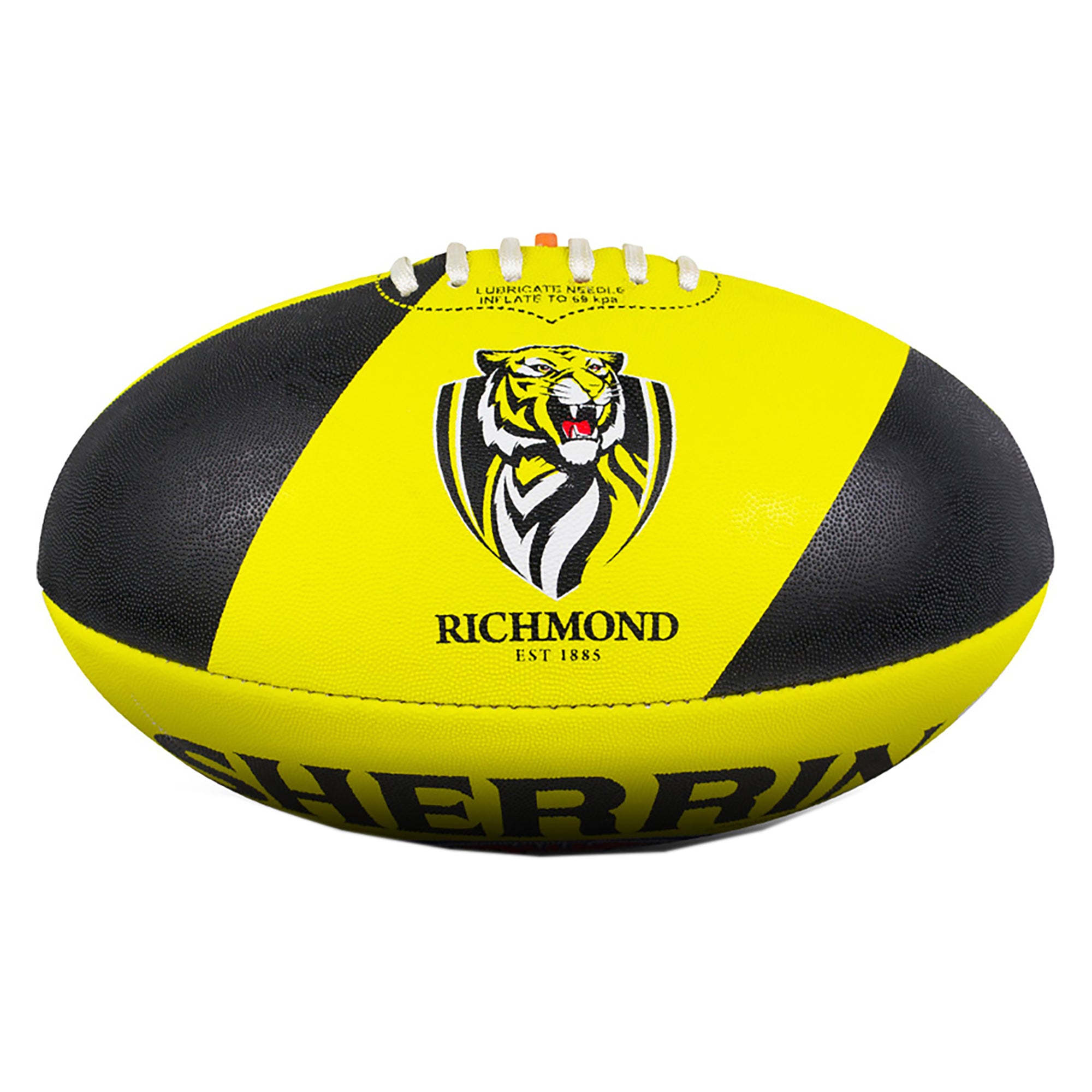 Official AFL Richmond Tigers Club Football - Premium Quality Game Ball for Training, Matches & Fan Collectibles - Perfect for Sports Enthusiasts & Team Supporters