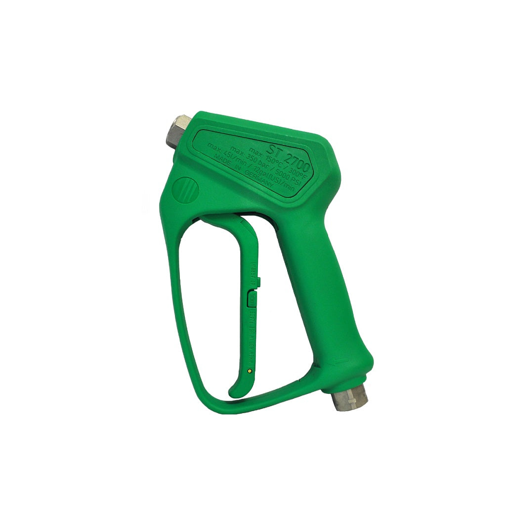 Suttner ST 2700 HACCP Certified Easy Pull Stainless Steel Spray Gun - 12 GPM, 5000 PSI, Food Grade (Model 202700600) for Commercial Kitchen Cleaning, Industrial Sanitation, and Food Processing Equipment Maintenance