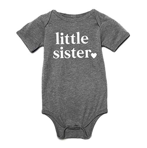 Little Sister Grey Onesie