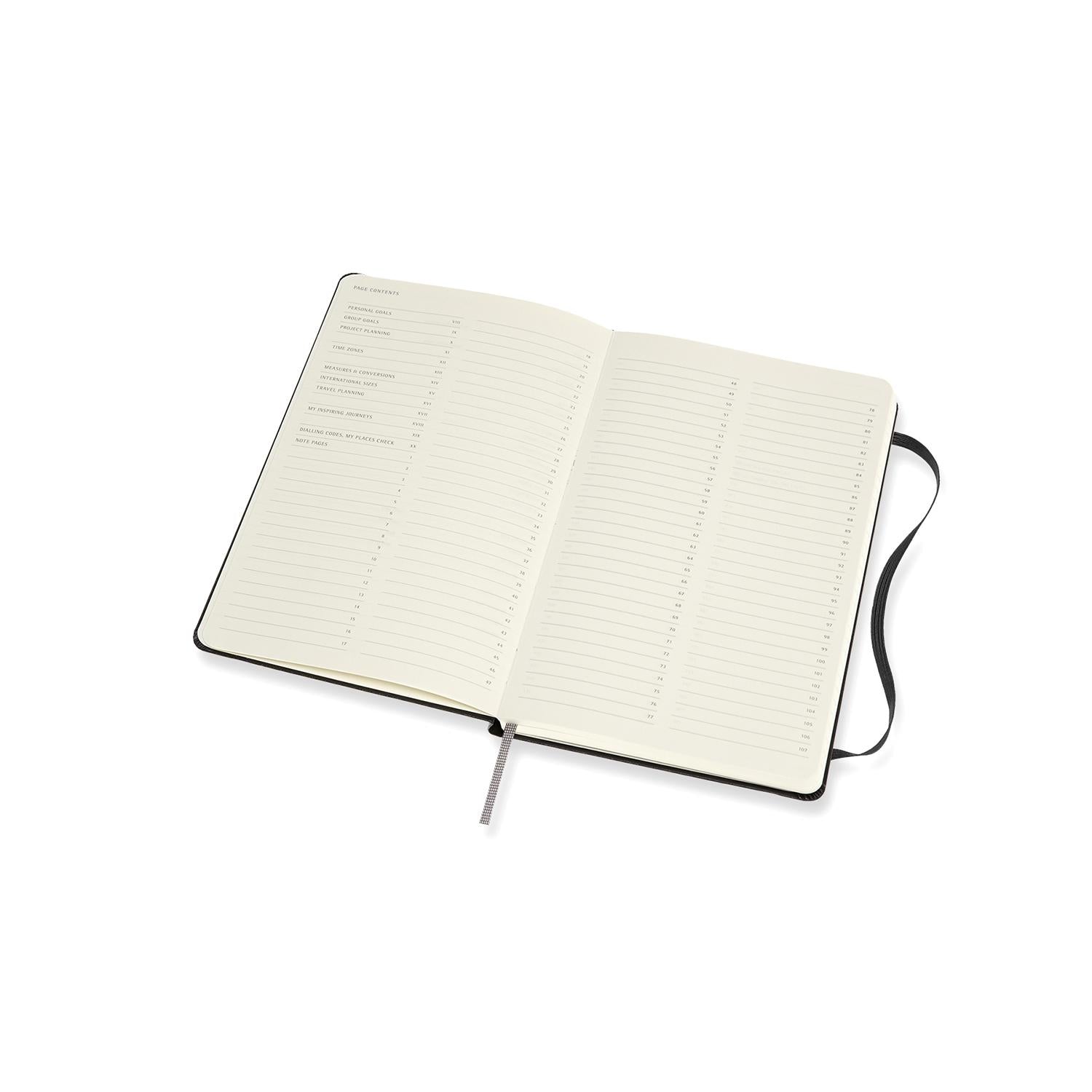Premium Large Hard Cover Notebook - A5 Size, 200 Pages, Dotted Grid - Perfect for Journaling, Sketching & Office Use