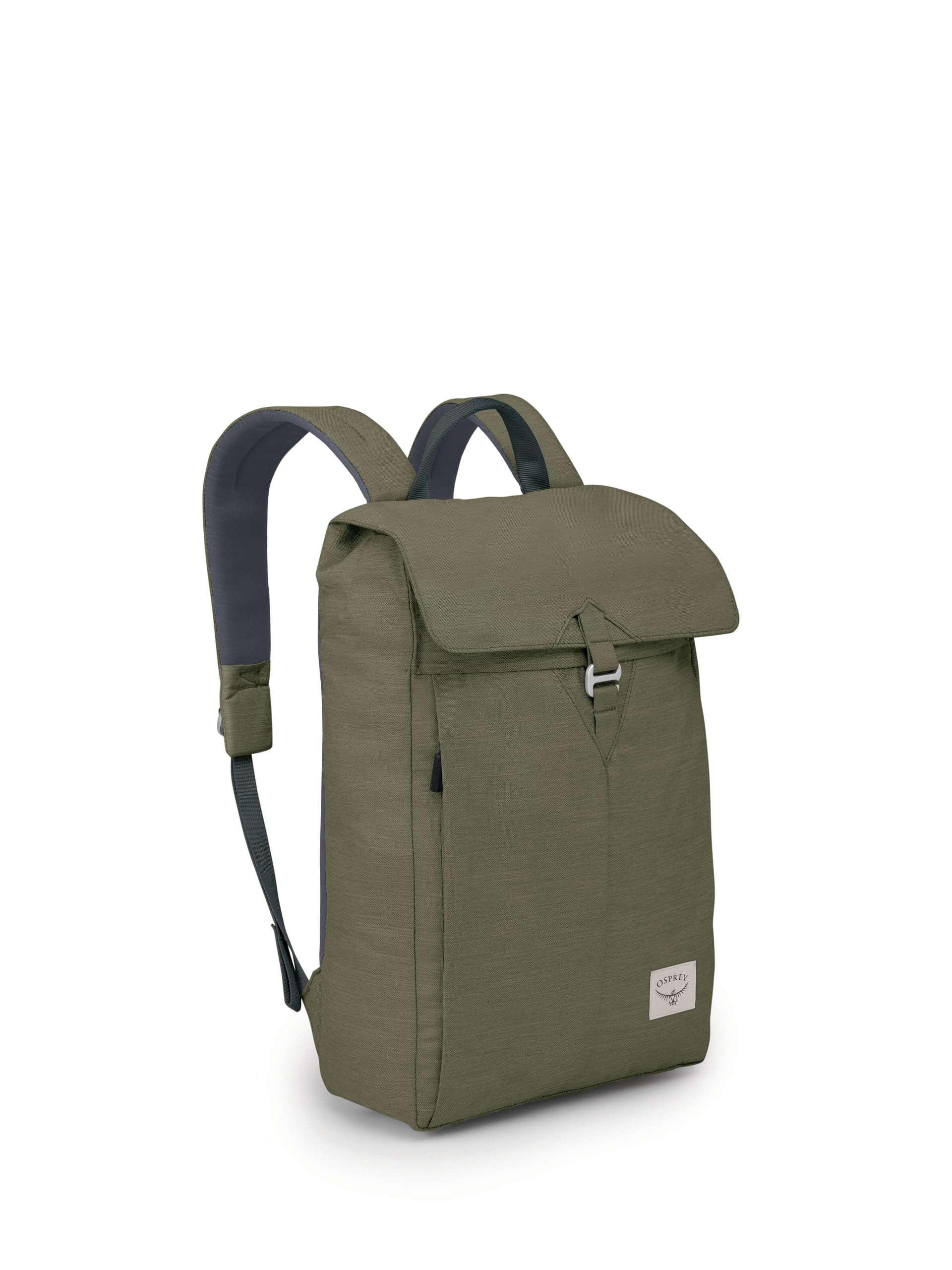 Osprey Arcane Flap Pack - Recycled Fabric Everyday Backpack for Urban Commute & Travel - Earl Grey/Sandy Grey Heather - Perfect for Work, School & Outdoor Adventures