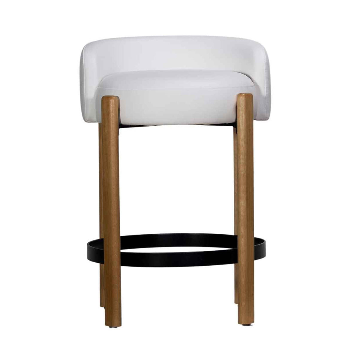 Modern 26-Inch Arch Bar Stool - Adjustable Height Counter Stool for Kitchen Island, Breakfast Bar & Home Decor - Durable Metal Frame & Comfortable Seat