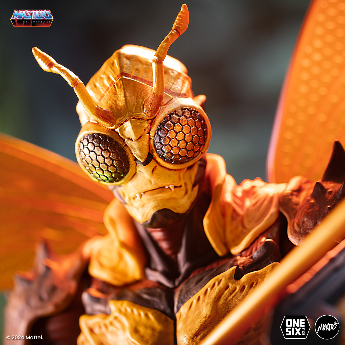 Masters of the Universe Buzz Off 1/6 Scale Action Figure - Timed Edition Collectible for Fans and Display - Perfect for Home Decor, Office Display, and Gift Giving