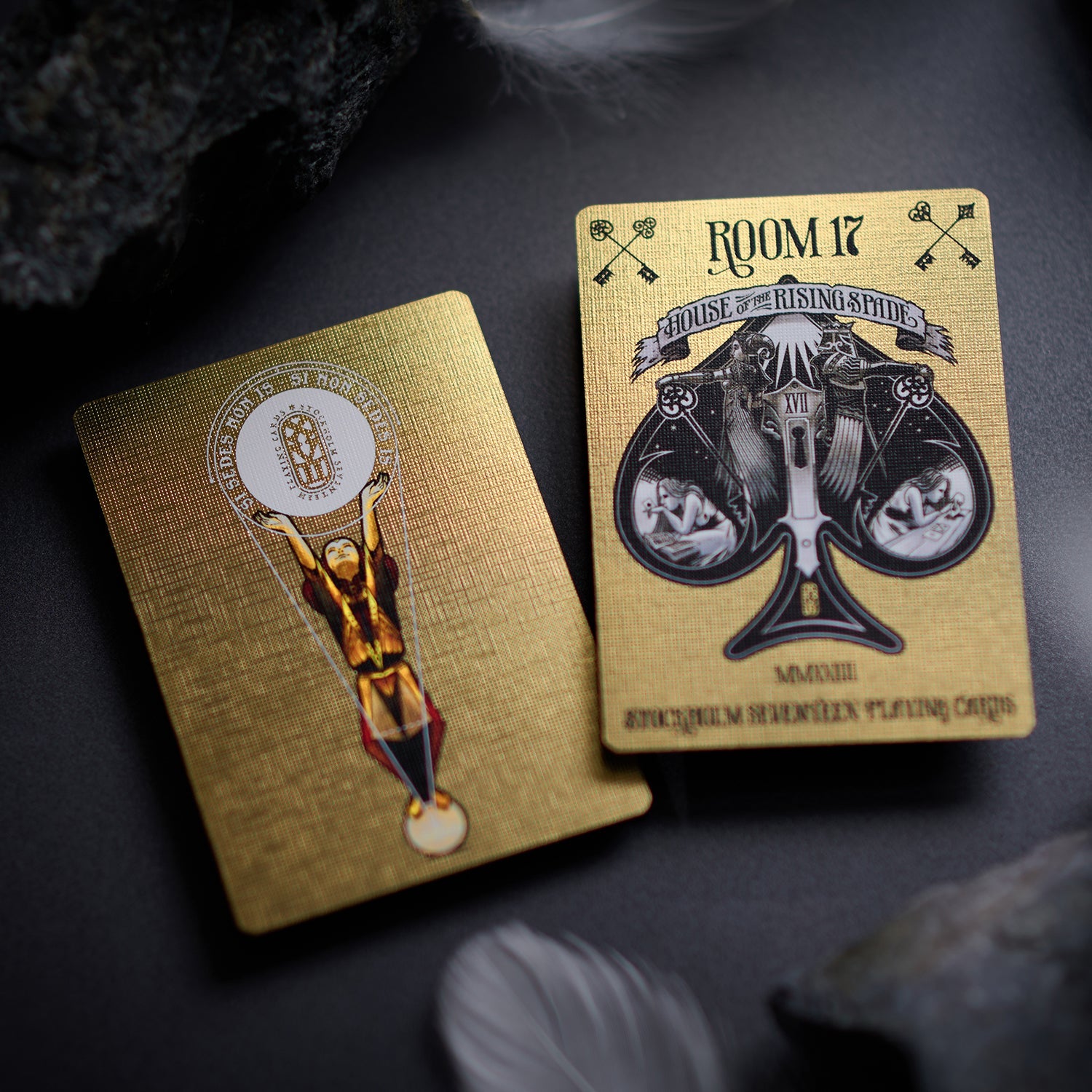The House of the Rising Spade Cartomancer V3 Playing Cards - Premium Tarot Card Deck for Magic Tricks, Cardistry & Collectors | Perfect for Performances, Poker Nights & Gift Giving