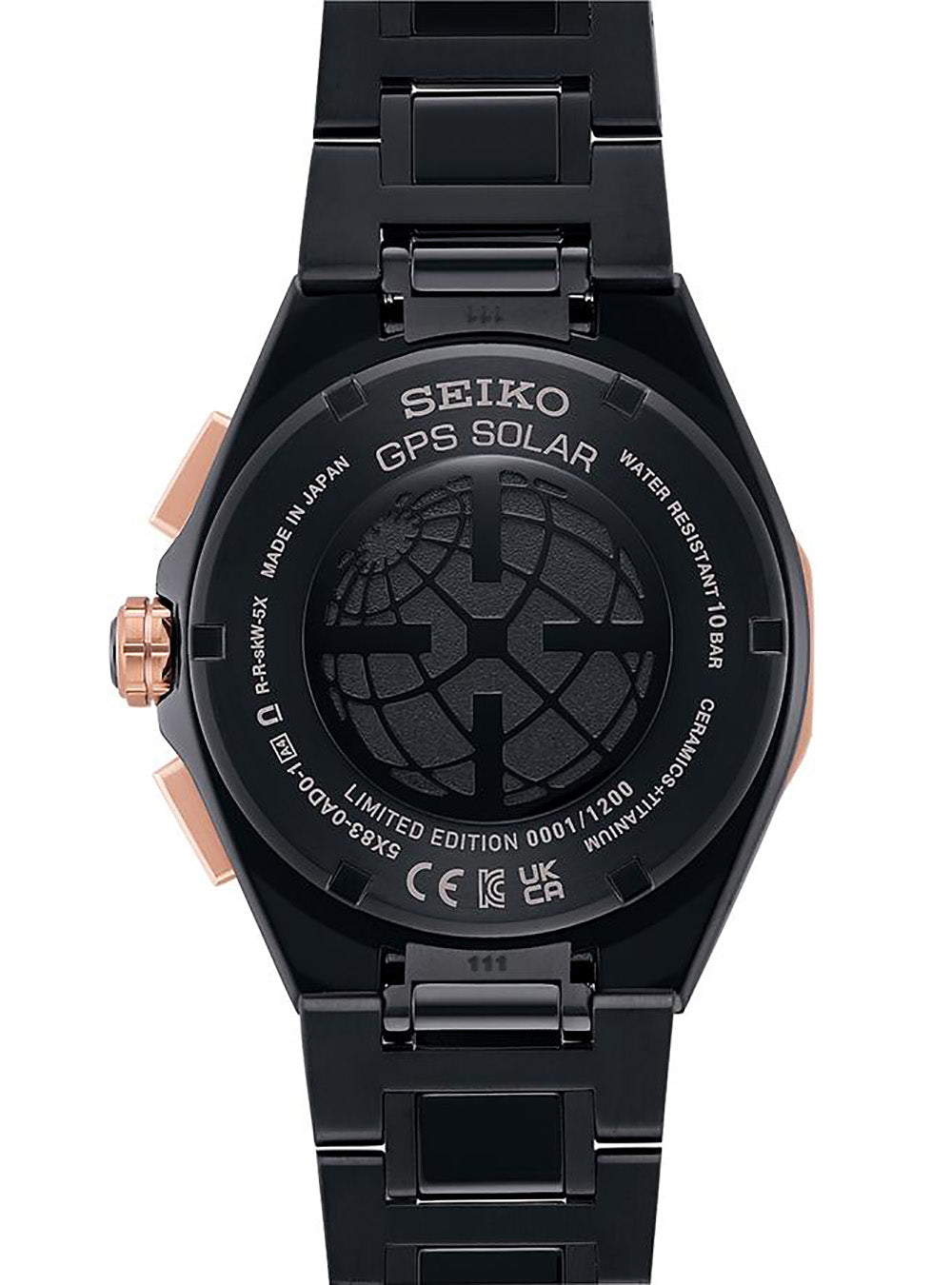 SEIKO ASTRON GPS Solar Watch - 100th Anniversary Limited Edition SBXC158/SSH158 - Made in Japan - Perfect for Luxury Collectors & Special Occasions