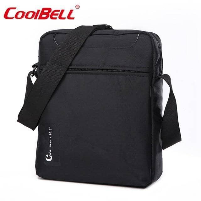 Durable Bell Nylon Messenger Bag for 8-10 Inch Tablets - Perfect for Work, School & Travel | Water-Resistant Laptop Shoulder Bag