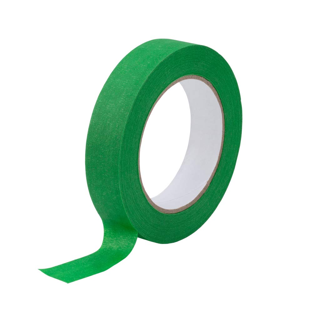 Lichamp 10-Piece Blue & Green Painters Tape Set - 1 Inch Wide for Home Painting, DIY Projects, Wall Protection & Crafting