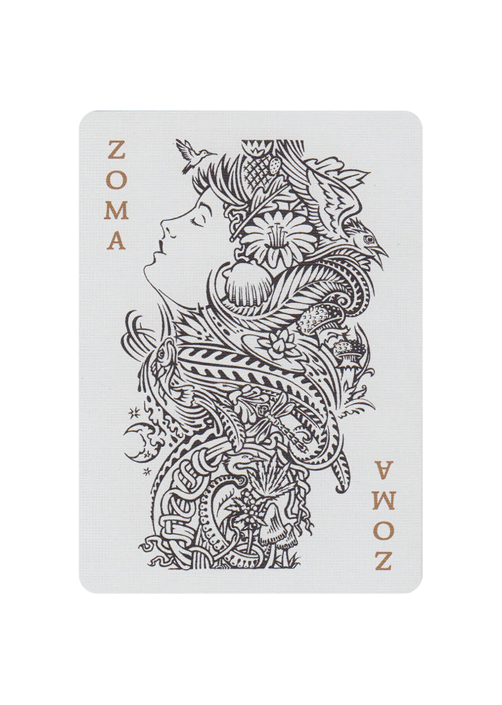 Premium ZOMA Playing Cards - 100% Plastic, Waterproof & Durable for Poker, Magic Tricks & Card Games | Ideal for Casino Nights, Family Gatherings & Travel Entertainment