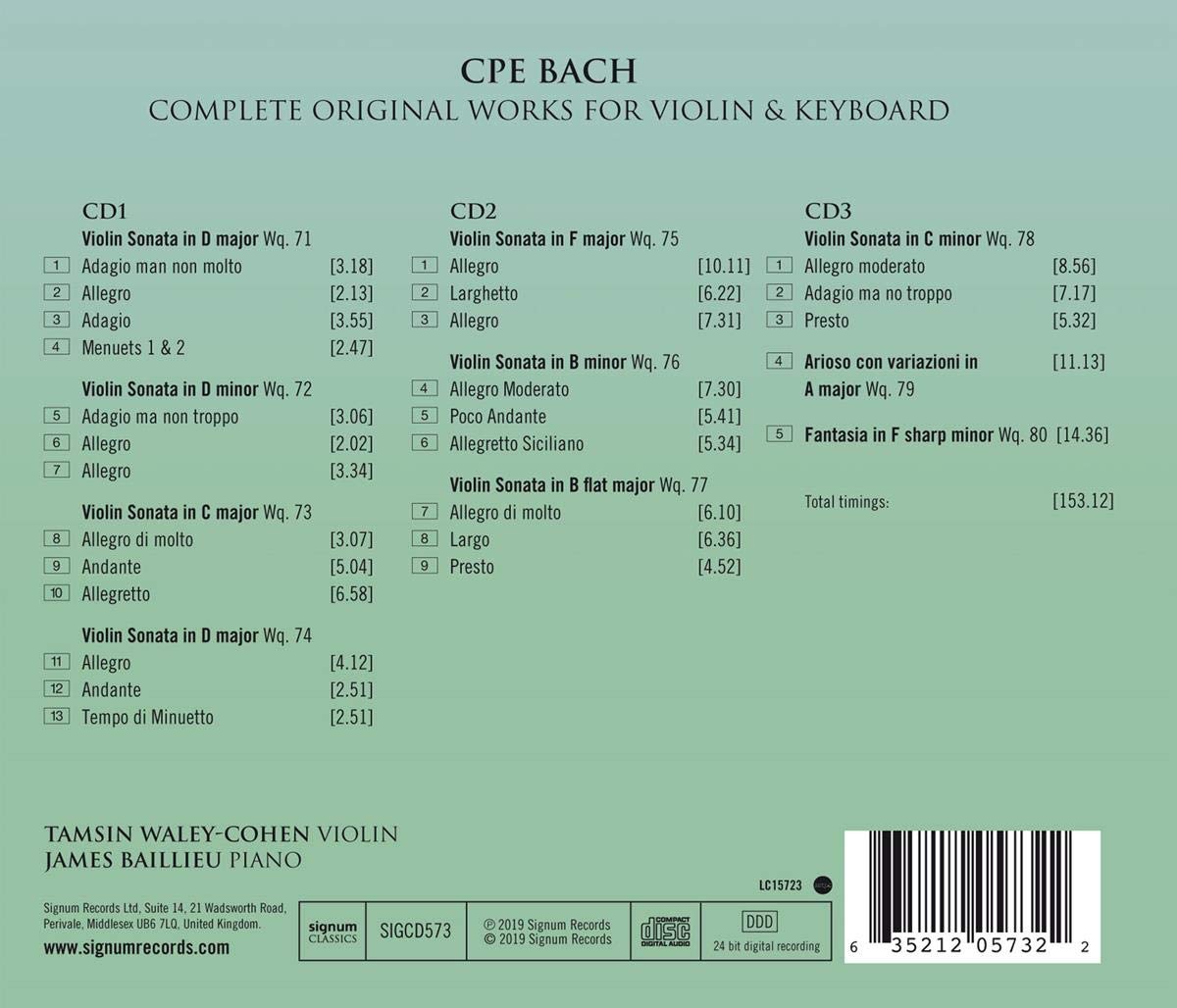 Original Violin & Keyboard Works for Classical Music Lovers