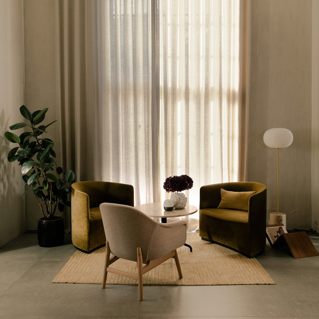 Jonas Wagell JWDA Floor Lamp by Menu - Modern Scandinavian Design for Living Room, Bedroom & Office Lighting