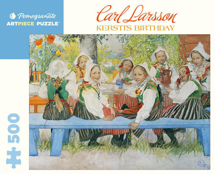 Carl Larsson Kersti's Birthday 500-Piece Jigsaw Puzzle by Pomegranate – Perfect for Family Game Nights & Home Decor