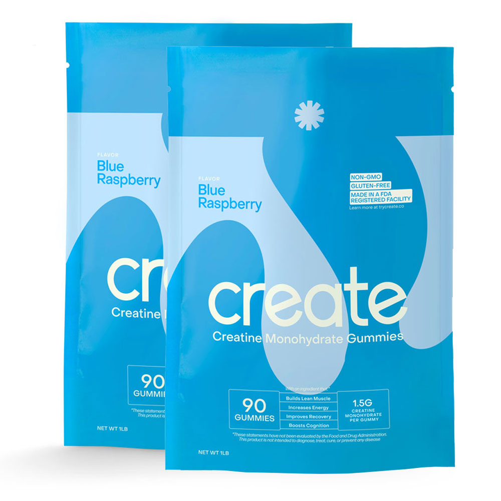 Best Creatine Monohydrate Gummies - Blue Raspberry Flavor (180 Count) for Muscle Recovery & Workout Performance | Pre & Post Workout Supplement for Athletes & Fitness Enthusiasts