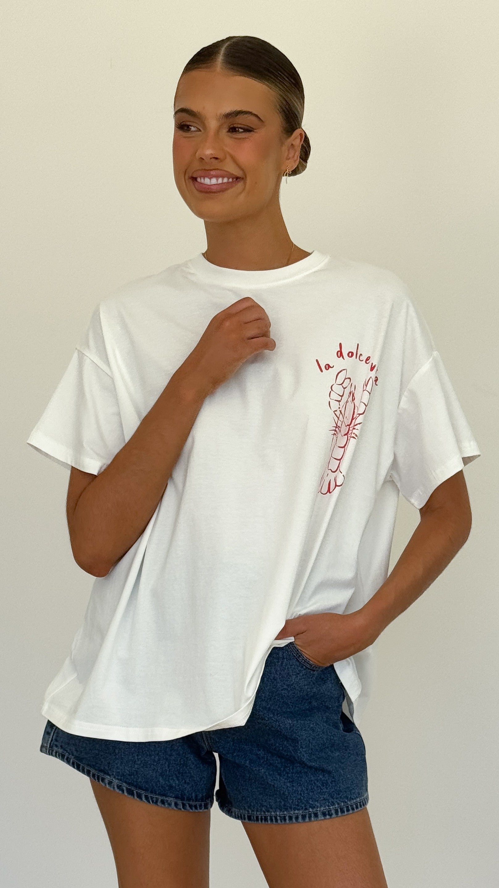 Amalfi Tee - Soft Cotton White T-Shirt for Men & Women | Casual Wear, Summer Outfits, Beach Vacation Essentials