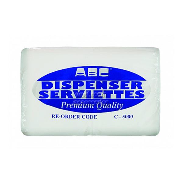 ABC Compact Fold Napkins 215mm x 205mm (8.5