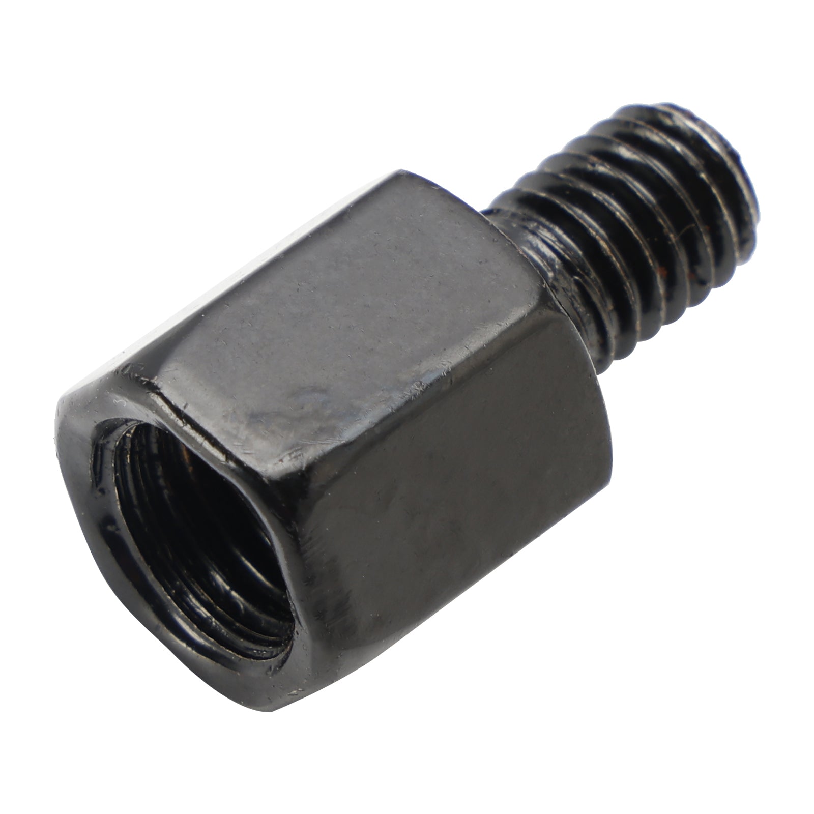 10x Motorcycle Mirror Adapters - 10mm to 8mm RH Thread Right Hand Turn Adapters for Harley, Honda, Yamaha - Perfect for Custom Bike Builds & Mirror Upgrades