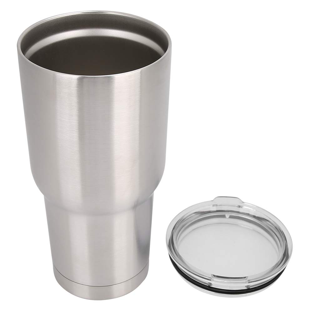 30oz/900ml Stainless Steel Vacuum Insulated Coffee Tumbler - Double Wall Thermal Travel Mug with Lid for Hot & Cold Drinks - Perfect for Office, Commuting, Camping and Outdoor Activities