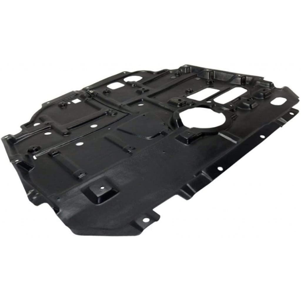 Toyota Prius Plug-In 2012-2015 Engine Splash Shield Lower Center Mat - PP/Vacuum Form with Insulation Foam (Part# 5141012105, TO1228237) | Underbody Protection for Improved Engine Performance & Noise Reduction