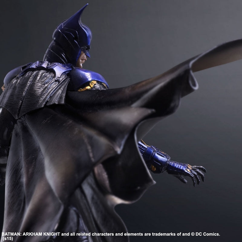 DC Batman Arkham Knight No.1 Limited Color Edition Play Arts Kai Action Figure - SDCC 2015 Exclusive Collectible for Display & Gaming Fans