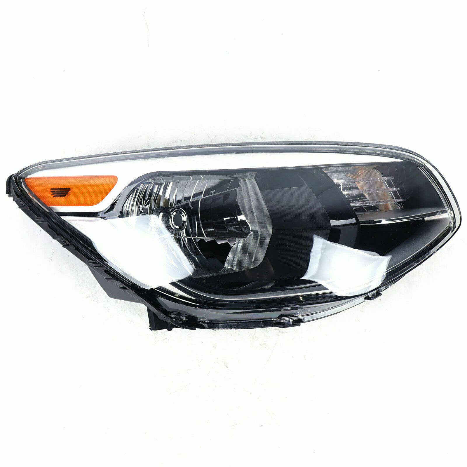 2014-2019 Kia Soul Right Passenger Side Halogen Projector Headlight Assembly Replacement - Clear Lens for Improved Night Visibility | Perfect for City Driving & Road Trips