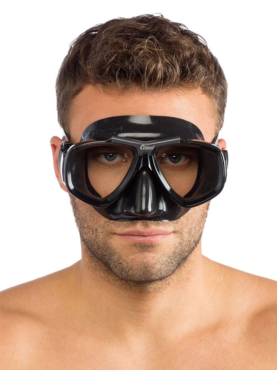 Cressi Focus Prescription Dive Mask with Corrective Lenses - Scuba Diving, Snorkeling & Underwater Exploration for Clear Vision