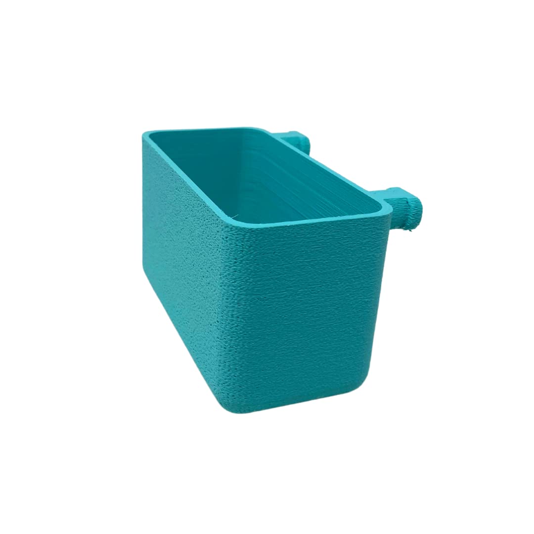 FRESHe BAGLETS Key Holder Organizer - Premium Tote Bag Accessory Charm for Bogg Bags, Simply Southern & More - Made in USA - Teal Color - Perfect for Beach Trips, Shopping & Daily Organization